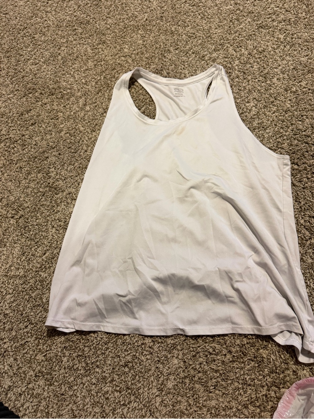 White Women's Racerback Tank Top